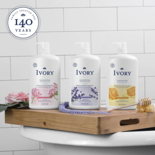 Ivory Gentle Body Wash, Water Lily Scent