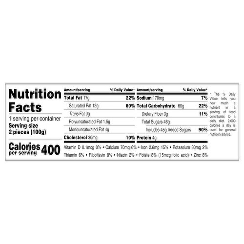 Marinela Snack Cake, Filled, Cherry