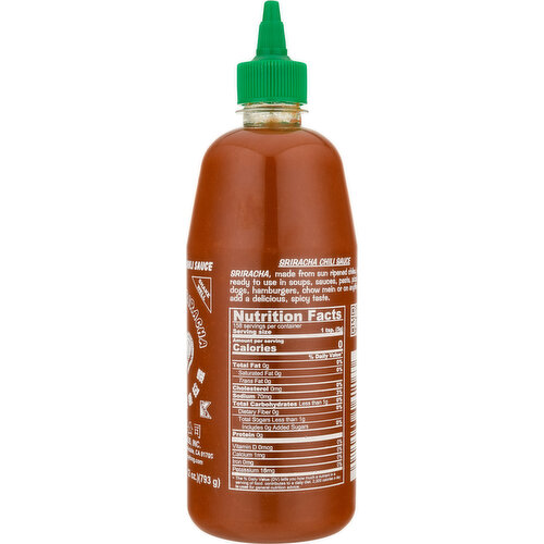 Huy Fong Hot Sriracha Chili Sauce