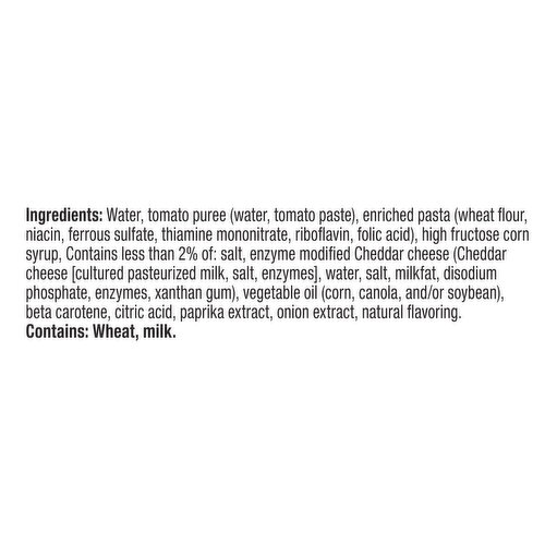 SpaghettiOs Original Pasta in Tomato and Cheese Sauce