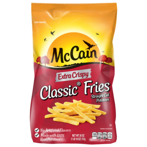 McCain Fries, Classic, Extra Crispy