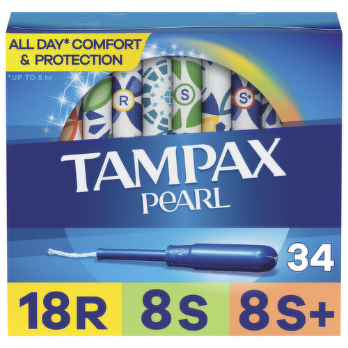 Tampax Tampons Trio Multipack, R/S/SP+ 34 Ct