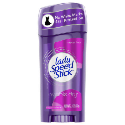Lady Speed Stick Antiperspirant Deodorant, Shower Fresh