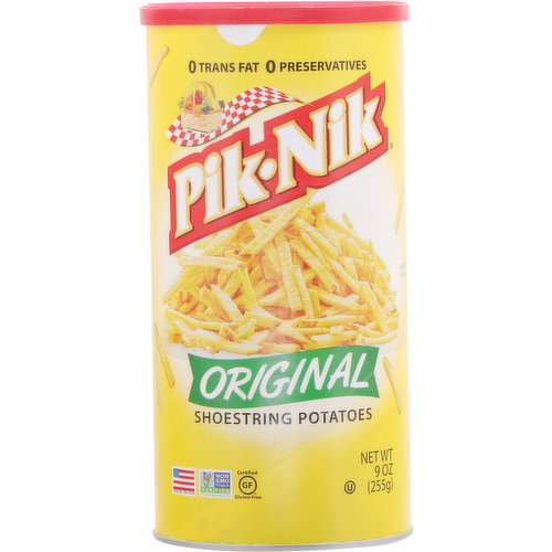 Pik-Nik Shoestring Potatoes, Original - Smart & Final