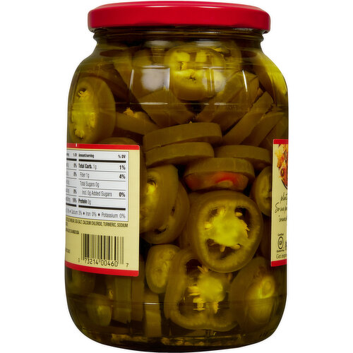 Mezzetta Jalapeno Peppers, Hot, Sliced
