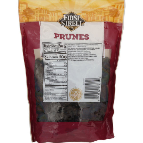 First Street Prunes, Pitted