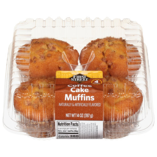 First Street Muffins, Coffee Cake