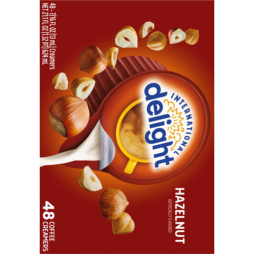 International Delight Hazelnut Coffee Creamers
