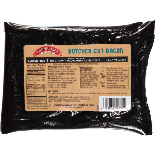 Hempler's Shoulder Bacon, Butcher Cut, Center Cut