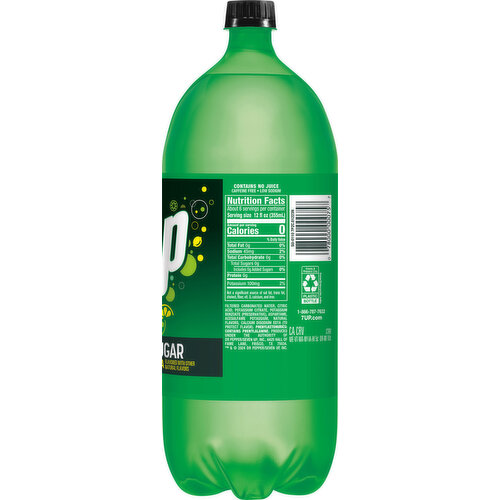 7-UP Soda, Zero Sugar, Lemon Lime