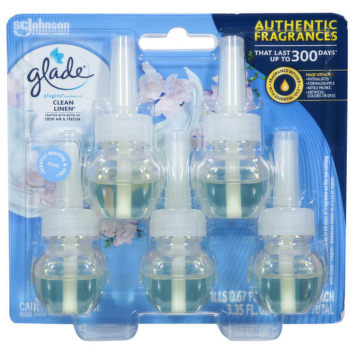 Glade Scented Oil, Clean Linen
