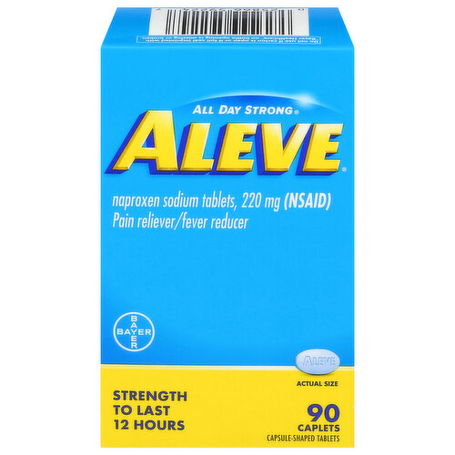 Aleve Pain Reliever/Fever Reducer, Caplets