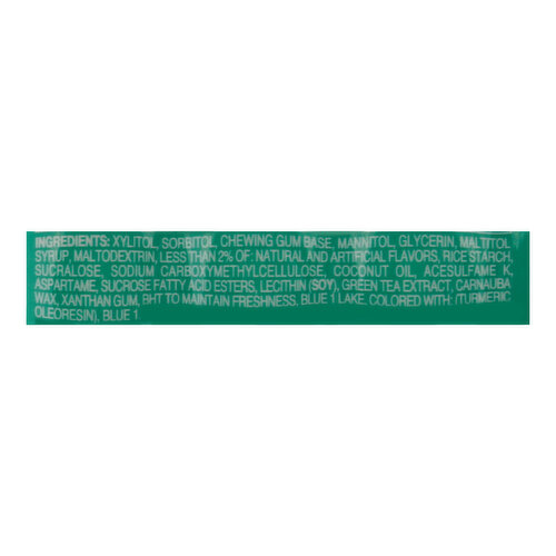 Mentos Gum, Sugarfree, Spearmint