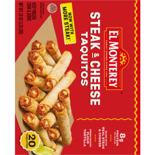 El Monterey Steak & Cheese Taquitos