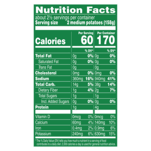 Del Monte Whole New Potatoes