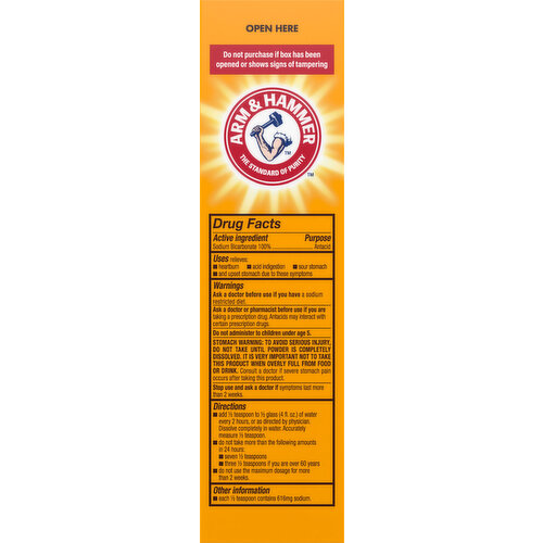 Arm & Hammer White Pure Baking Soda