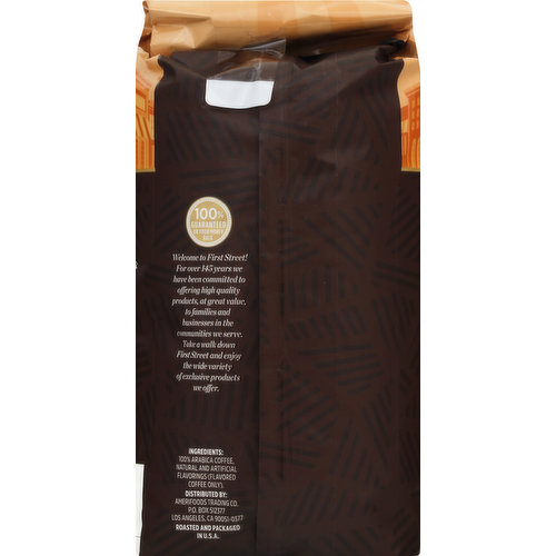First Street Coffee, Whole Bean, Espresso Roast, Dark & Crisp