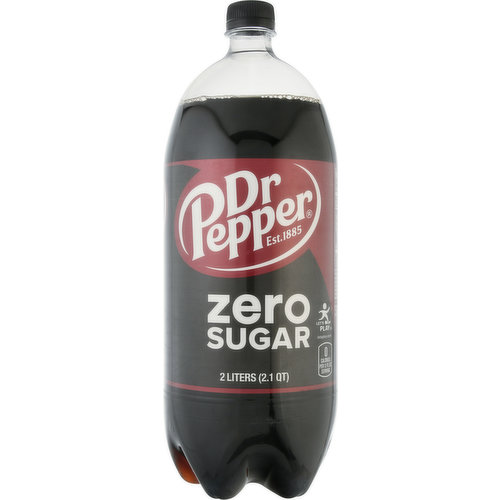 Dr Pepper Soda, Zero Sugar