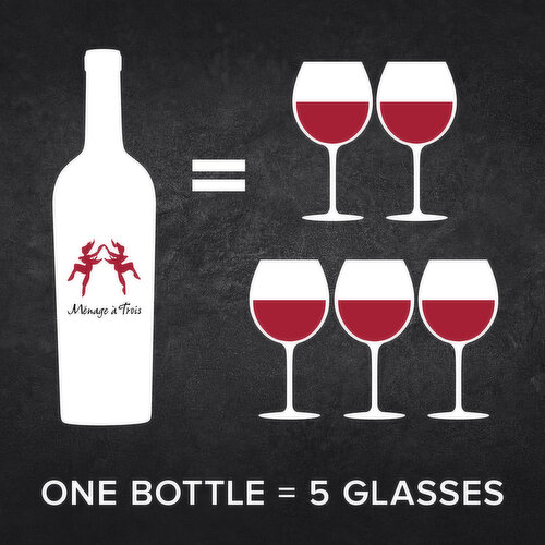 Menage a Trois Decadence Cabernet Sauvignon California Red Wine