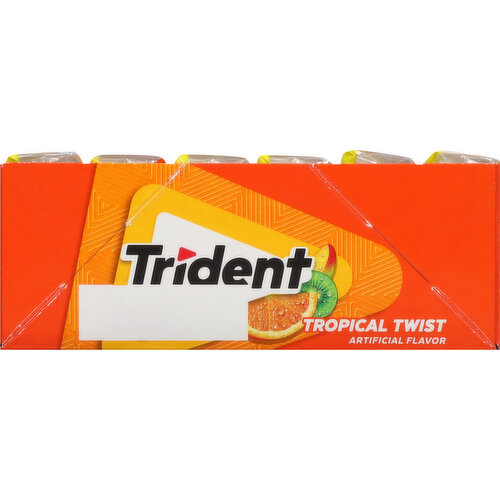 Trident Gum, Sugar Free, Tropical Twist, Mega Pack