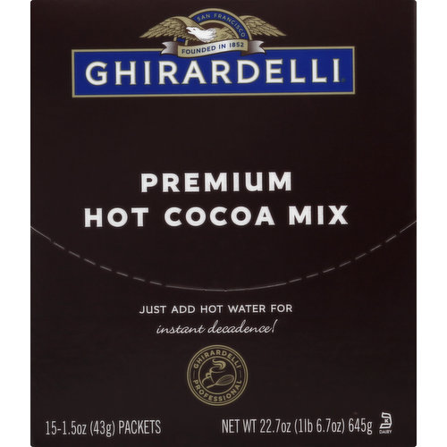 Ghirardelli Hot Cocoa Mix, Premium
