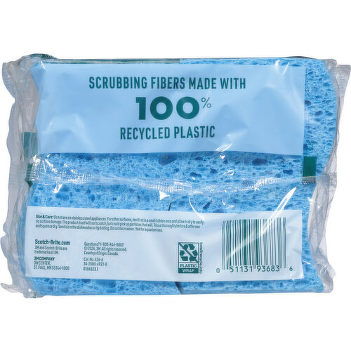Scotch-Brite Zero Scratch Scrub Sponges