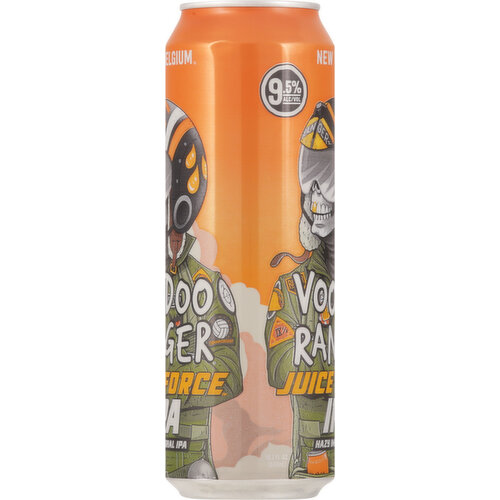 Voodoo Ranger Beer, Hazy Imperial IPA, Juice Force