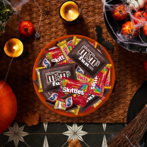 Mixed M&M'S, SNICKERS, SKITTLES & TWIX Halloween Candy
