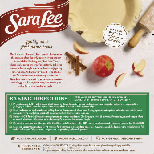 apple pie様 おまとめです。 Sara Lee Apple Pie - Smart & Final
