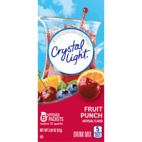 Crystal Light Drink Mix, Fruit Punch