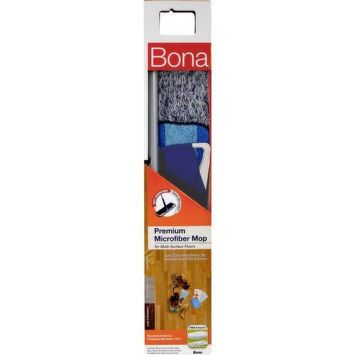 Bona Mop, Premium, for Multi-Surface Floors, Microfiber