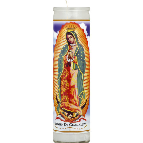 Continental Candle Candle, Virgin of Guadalupe