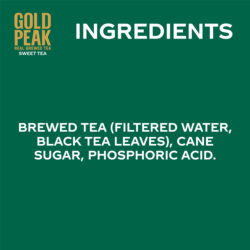 Gold Peak  Sweetened Black Tea Bottle