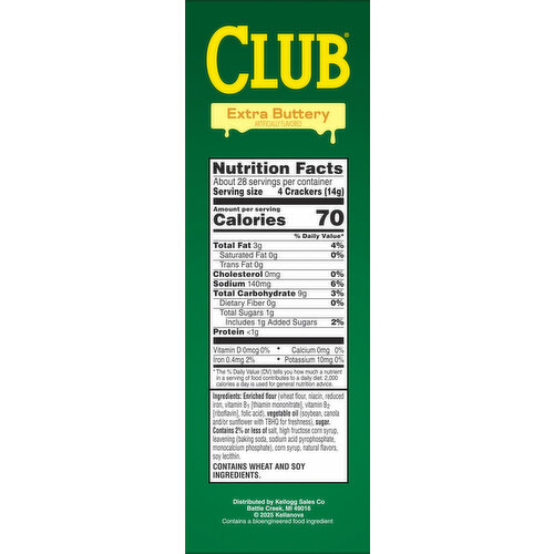Club Extra Buttery Crackers