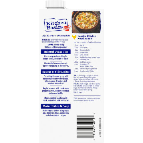 Kitchen Basics Original Chicken Stock for Cooking