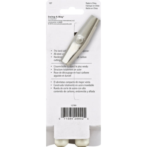 Swing-A-Way Can Opener, Compact
