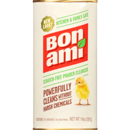 Bon Ami Powder Cleanser, Scratch-Free