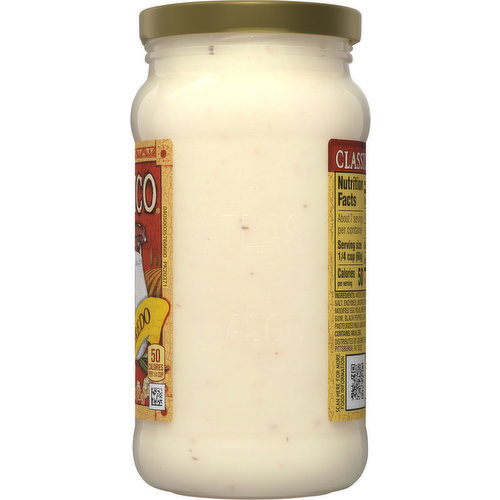Classico Pasta Sauce, Creamy Alfredo