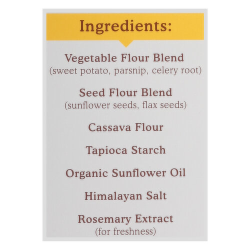 Simple Mills Veggie Flour Himalayan Salt Pita Crackers