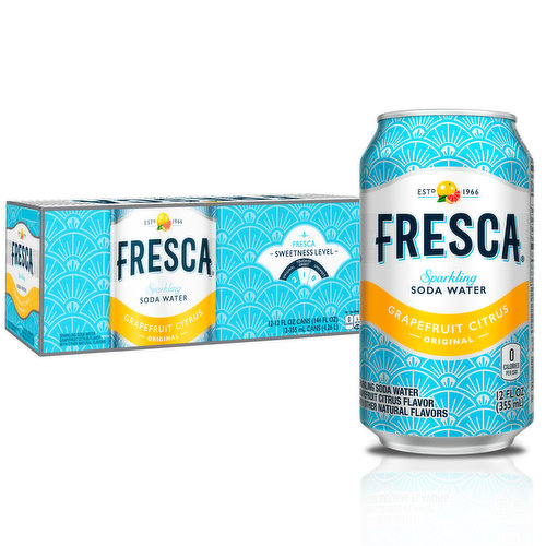 Fresca  Grapefruit Citrus Sparkling Soda Water