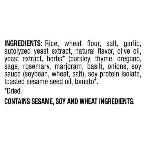 Near East Rice Pilaf Mix, Garlic & Herb