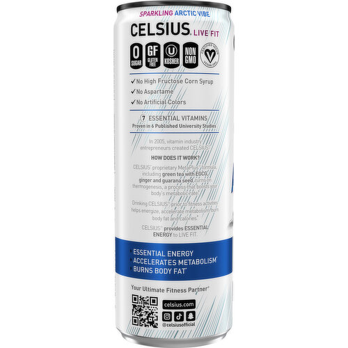 Celsius Arctic Vibe Energy Drink