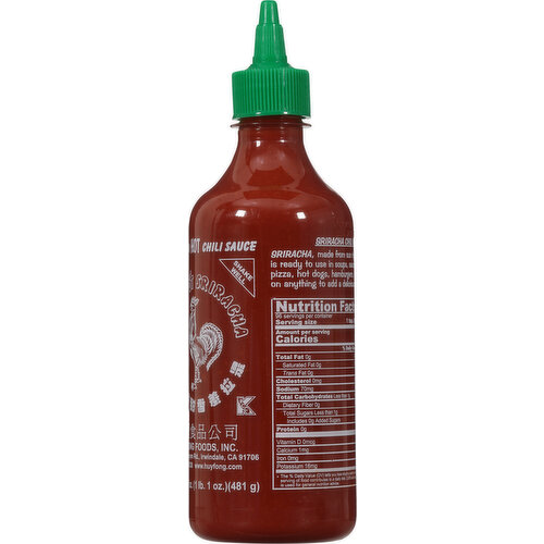 Tuong Ot Sriracha Hot Chili Sauce
