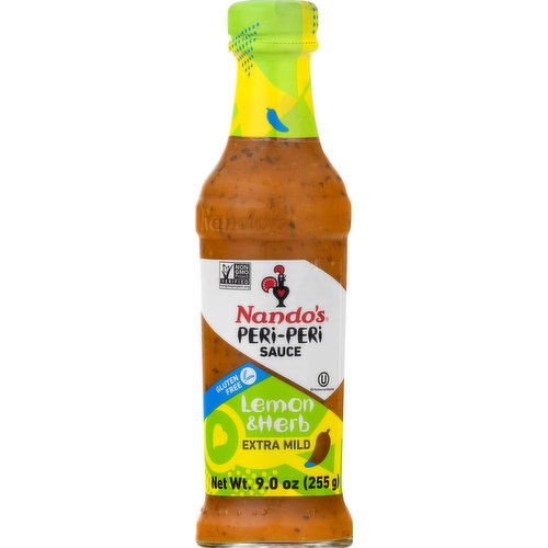 Nando's Sauce, Peri-Peri, Lemon Herb, Extra Mild