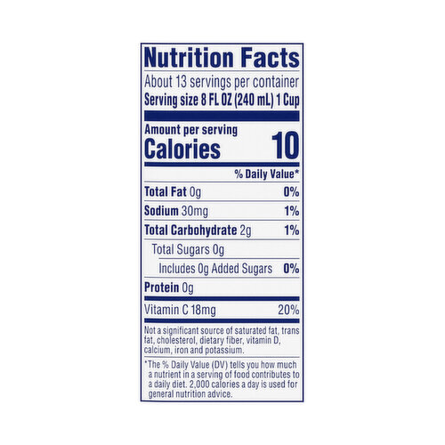 Ocean Spray Cranberry Juice Drink, Zero Sugar, Mixed Berry