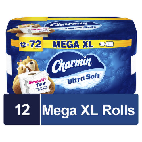 Charmin Charmin Ultra Soft Toilet Paper 12 Mega XL Rolls