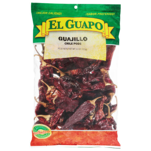 El Guapo Whole Guajillo Chili Pods (Chile Guajillo Entero)