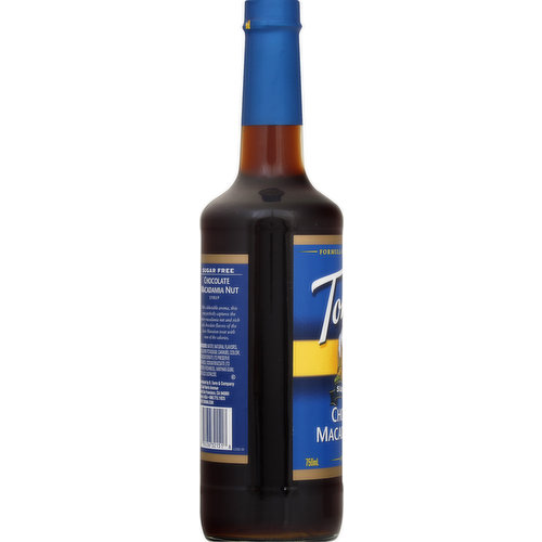 Torani Syrup, Sugar Free, Chocolate Macadamia Nut
