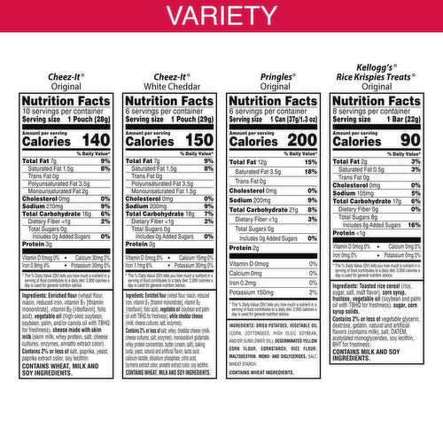 Kellogg's Snacks, Variety Pack