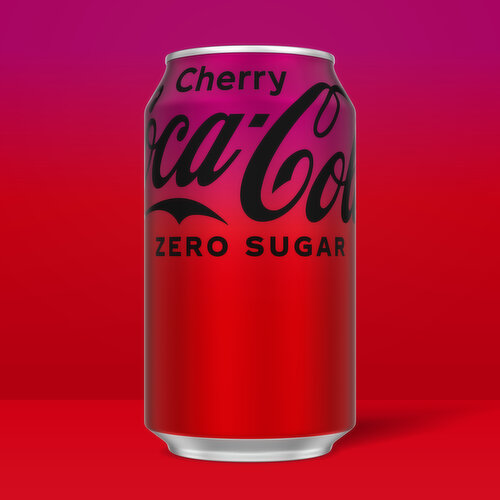 Coca-Cola Zero Sugar Cherry Diet Soda Soft Drink